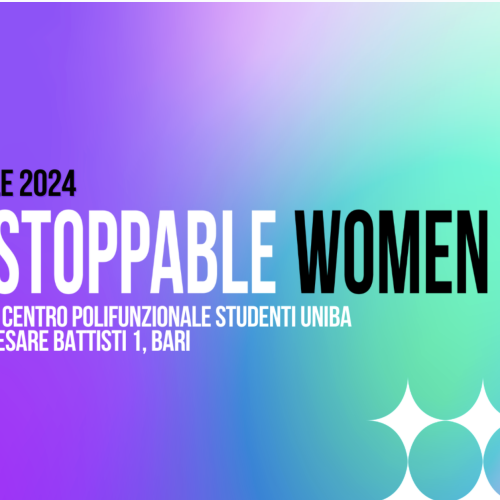 Unstoppable Women – Bari, 3 aprile 2024